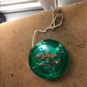 Classic Transparent Green Yo-Yo with String
